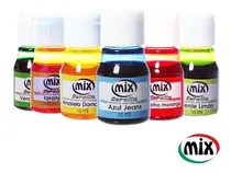 Comprar 10 Corantes Alimentício Líquido Confeitaria 10ml Mix Barato