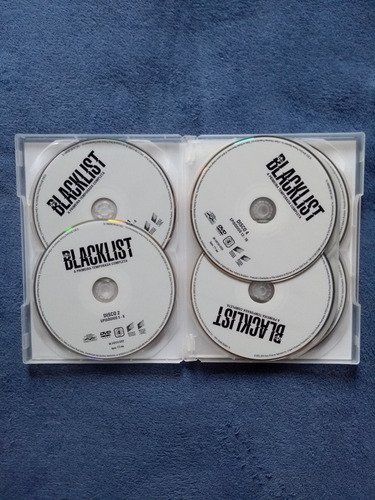 Lote The Blacklist A Lista Negra Dvds