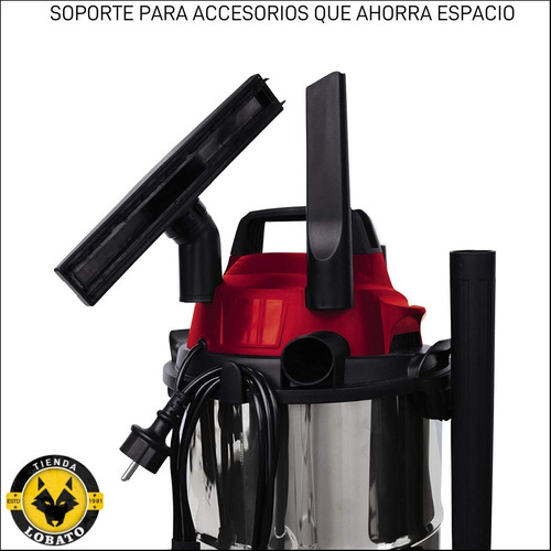 Imagen 6 de 10 de Aspiradora Electrica Einhell Tc-vc 1815 15 Litros Polvo/agua