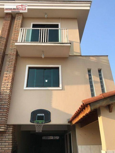 Imagem 4 de 30 de Maravilhoso Sobrado 250 M² Com 3 Suítes E 7 Vagas À Venda Por R$ 1.060.000 - City América - São Paulo/sp - (11)97200-3334 - Cláudio. - So0875