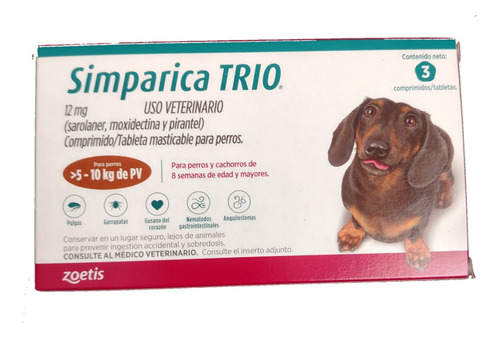 Masticable Perros Zoe Trio Caramel 3 Tabletas 5-10kg