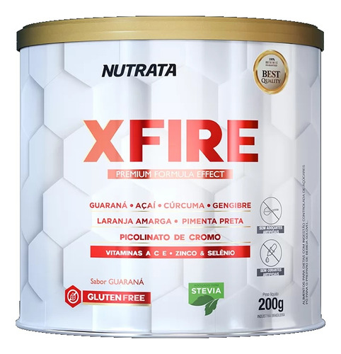 X-fire Sabor Guaraná 200g   Nutrata