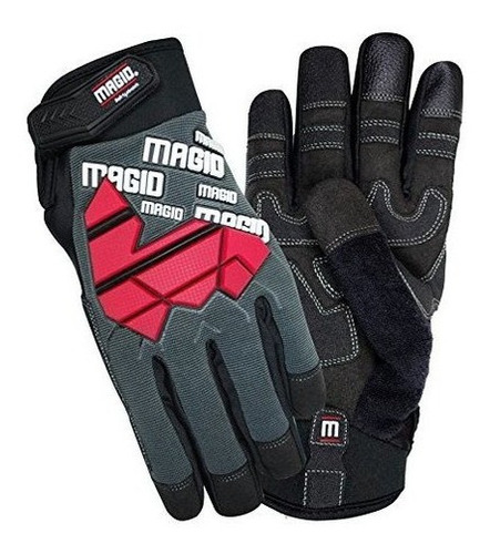 Magid Guante Y Seguridad Pgp47tl Impacto Utiles Guantes Gra