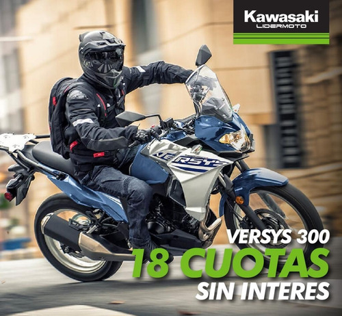 Imagen 1 de 15 de Kawasaki Versys X 300 Lidermoto En Cuotas Sin Interés!