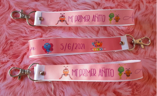 Llaveros Cinta Personalizados . Souvenirs 