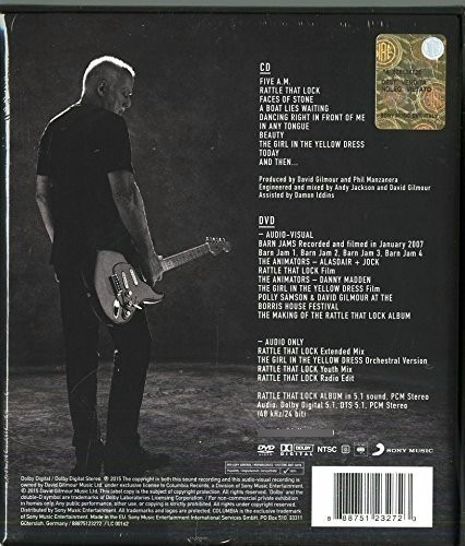 Rattle That Lock David Gilmour Blu-ray + Cd