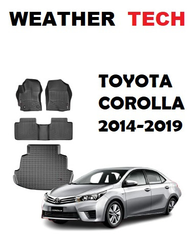 Alfombras Weather Tech Toyota Corolla 2014-2019