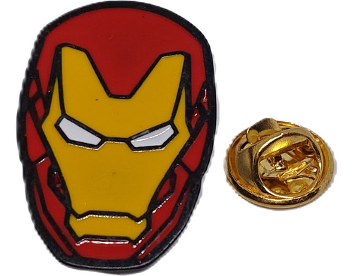 Pin Ironman Broche Metalico Iron Man