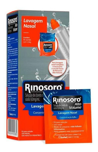 Rinosoro Alto Volume 30 Sachês