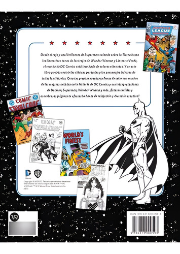 Dc Comics - Libro Para Colorear - Vr Editoras