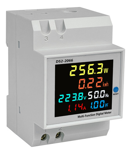 Medidor D52-2066: Monitor Eléctrico Lcd Multifunción