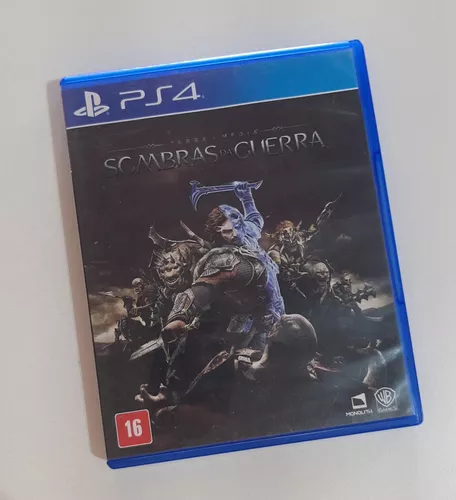 Terra Média Sombras Da Guerra Ps4 (Com Mapa) (Seminovo) (Jogo