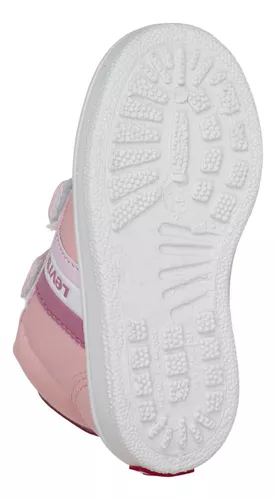 Las bacterias con las manos en la masa gradualmente Tenis Moda Niña Levis Rosa 16003501 Tacto Piel