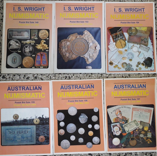 Australian Numismatic I S Wright Catalogo 2004 Moneda C/u