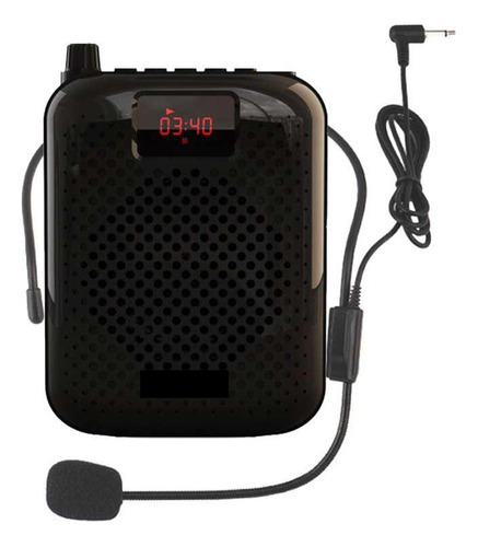 Portátil Bluetooth Bocina Micrófono Amplificador De Voz