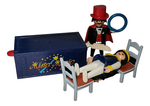 Playmobil 3725 Set Mago Asistente Caja Magica Circo Magos