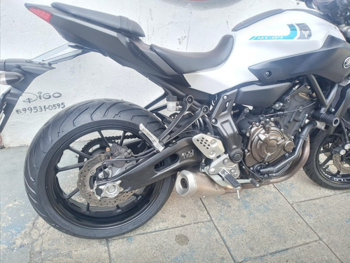 Imagem 5 de 14 de Yamaha Mt 07 2018 Branca