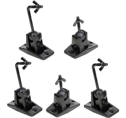 Videosecu 5 Black Universal Satellite Y Audio Speaker Mount 