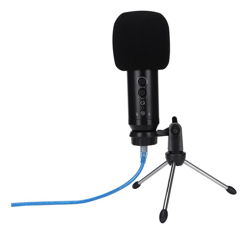 Microfono Portatil Gaeirt Entrada Usb Condensador Facil Para