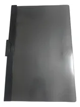 Comprar Carpetas Con Clip Lateral Oficio Pvc Plástica Negra Caja X24