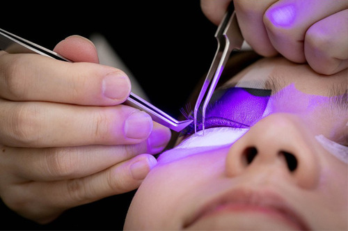Pedal De Cuello De Cisne Para Pestañas Uv, Curado Con Gel Uv