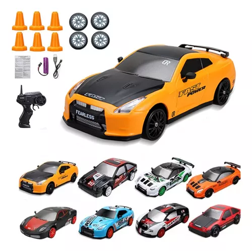 Carrinho de DRIFT com Controle Remoto FAST AND FURIOUS (+ 1 Bateria Ex