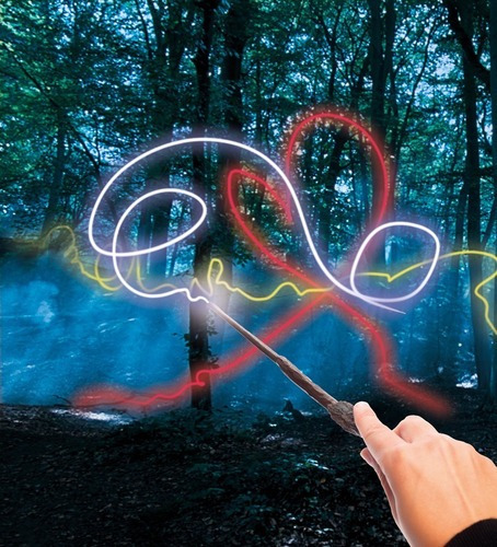 Harry Potter Lumos Wand Deluxe Varita Wabro 59099