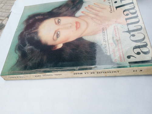 Revista Antigua ** L'actualite De La Moda * N° 13 Año 1978 (Usado)