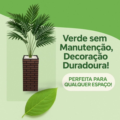 Folhagem Artificial Tropical P/ Decoração Ambiente Cod505