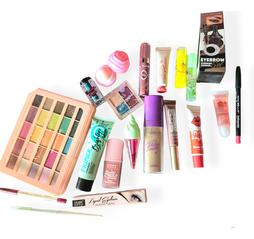Caja Sorpresa (mistery Box) Maquillaje 20 Productos Al Azar