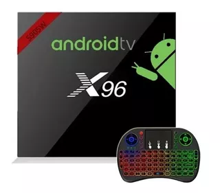 Mini Pc Tv Box Android Tv X96 2 Gb Ram 16 Gb Rom Netflix