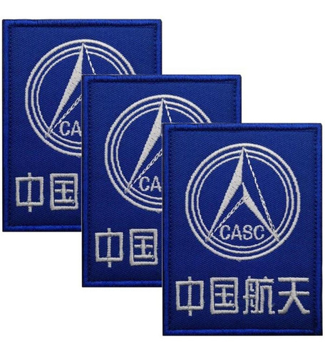 Parche Para Ropa Patchpros Mxnpf-003-5 Color Azul Logo Estampado 3 U