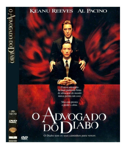 Dvd Filme: O Advogado Do Diabo (1997) Dublado E Legendado