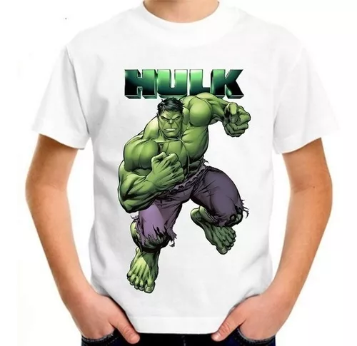 mattress automaton Hinder Camiseta Infantil Hulk | MercadoLivre 📦