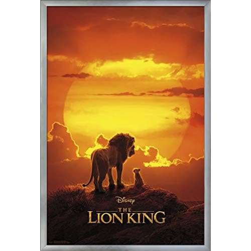 Póster De Pared De Disney Rey León, Mufasa Y Simba, 2...