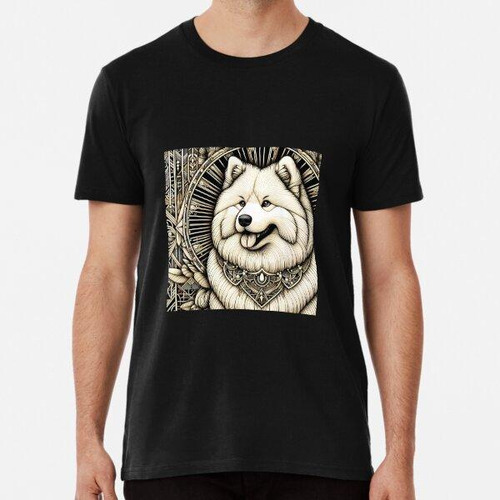 Remera Samoyed Cartoon Joyride Algodon Premium