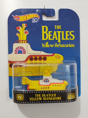 Hot Wheels Retro Enterteinment Yellow Submarine The Beatles 