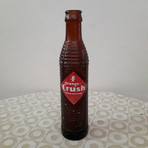 Botella De Refresco Antigua: Orange Crush