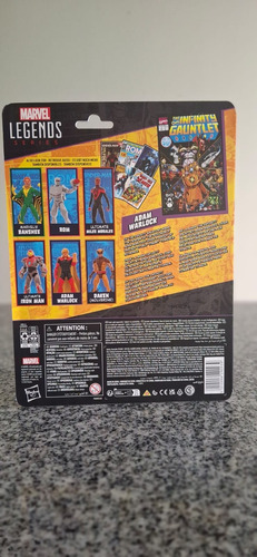 Figura Articulada Marvel Legends 1587 Adam Warlock 17cm