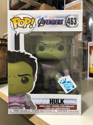 Funkon Pop Marvel Endgame Hulk Insiders Club Gamestop