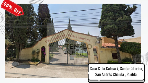 Remato Casa Increíble En Fraccionamiento Villas Santa Catarina Puebla 