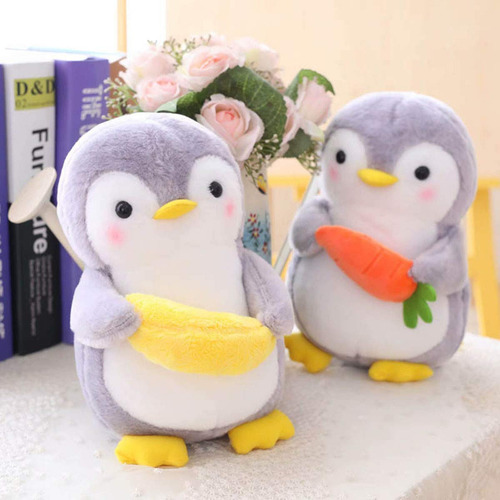 Peluche Pingüino Almohada Regalo De Cumpleaños Para Niños