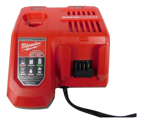 Carregador rápido multitensão Milwaukee M12 e M18 48591808