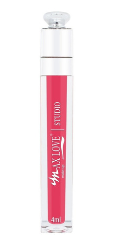 Imagem 2 de 3 de Batom Lip Gloss Efeito 3d Alta Cobertura Textura Leve
