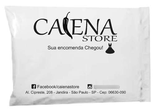 Envelope Correios Logomarca  12x18 500pcs Personalizados1cor