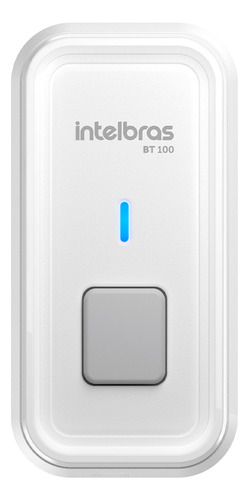 Botoeira Intelbras S/ Fio Branca Bt100 Automatizador Portão