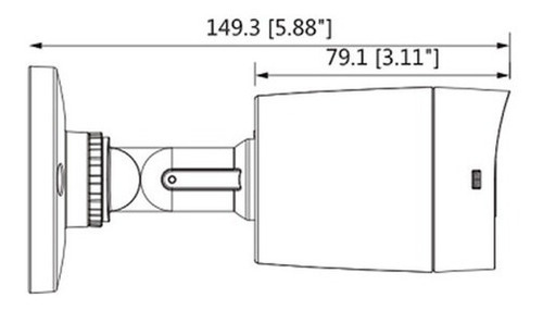 Camara 5 Megapixeles Exterior 20m De Noche Cvi Tvi Ahd Dahua