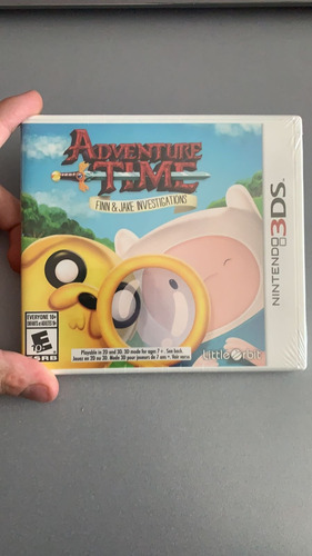 Adventure Time Finn And Jake Investigations Sellado 3ds