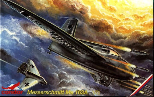 Modelismo Avión Luftwaffe 1/72 Messerschmitt Me 163 Condor