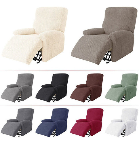 Capas Elásticas Reclinables Para Sofás, Capas De Sillón